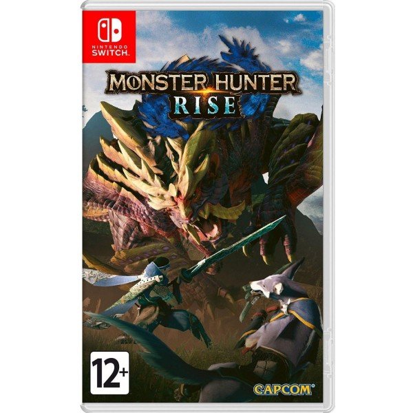 Nintendo's Monster Hunter Rise game cartridge